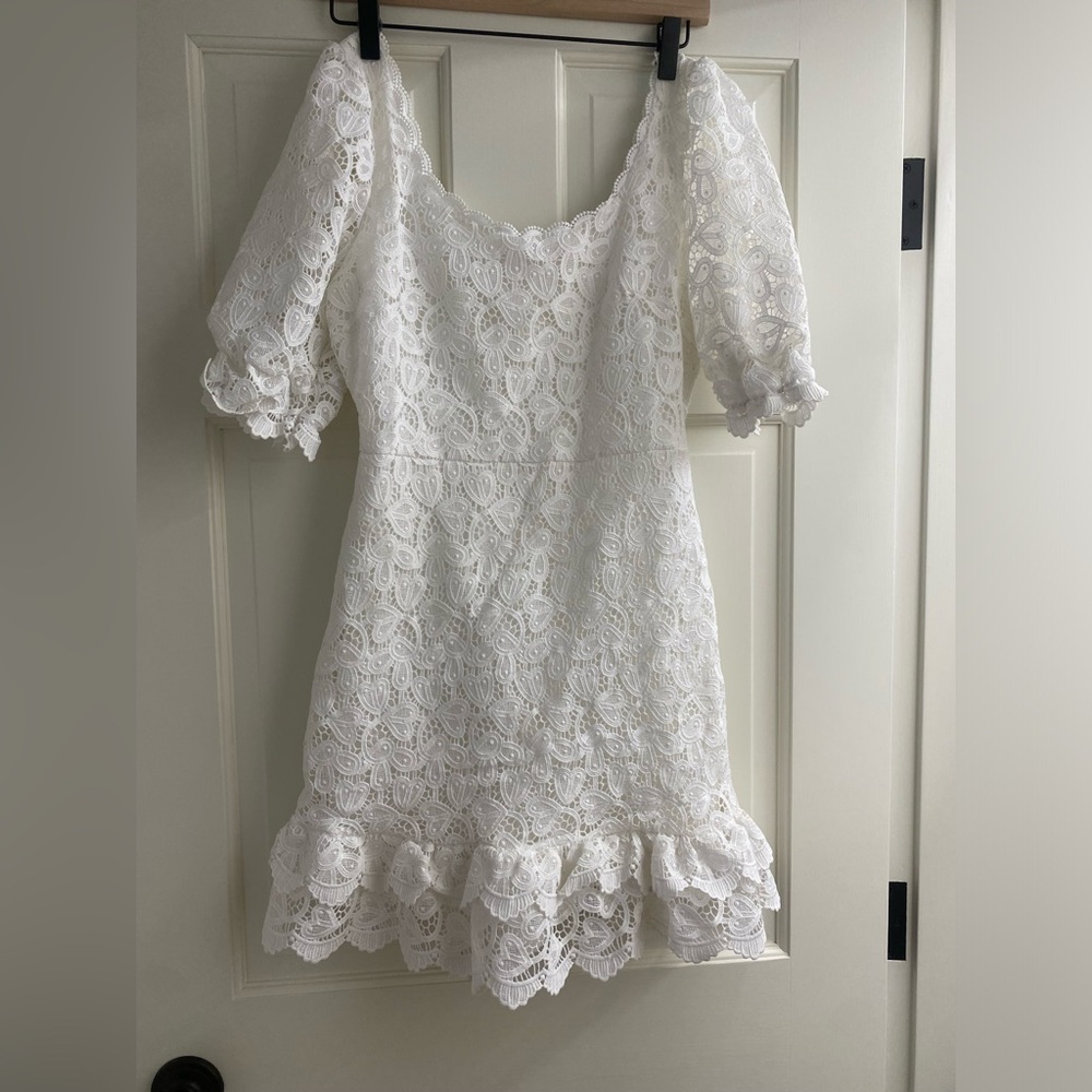 White Lace Dress
